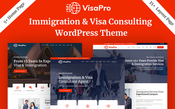 VisaPro HTML  website templates