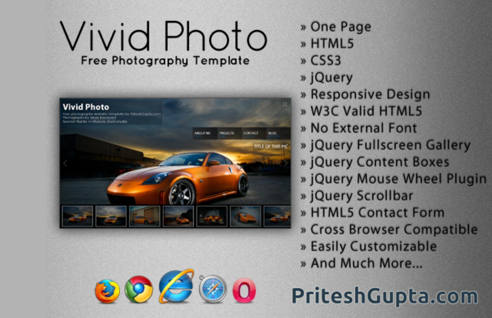 The features of Vivid Photo and the different kinds of browsers