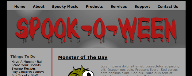 Complete Guide To SpookOWeen HTML5 & CSS3 Template