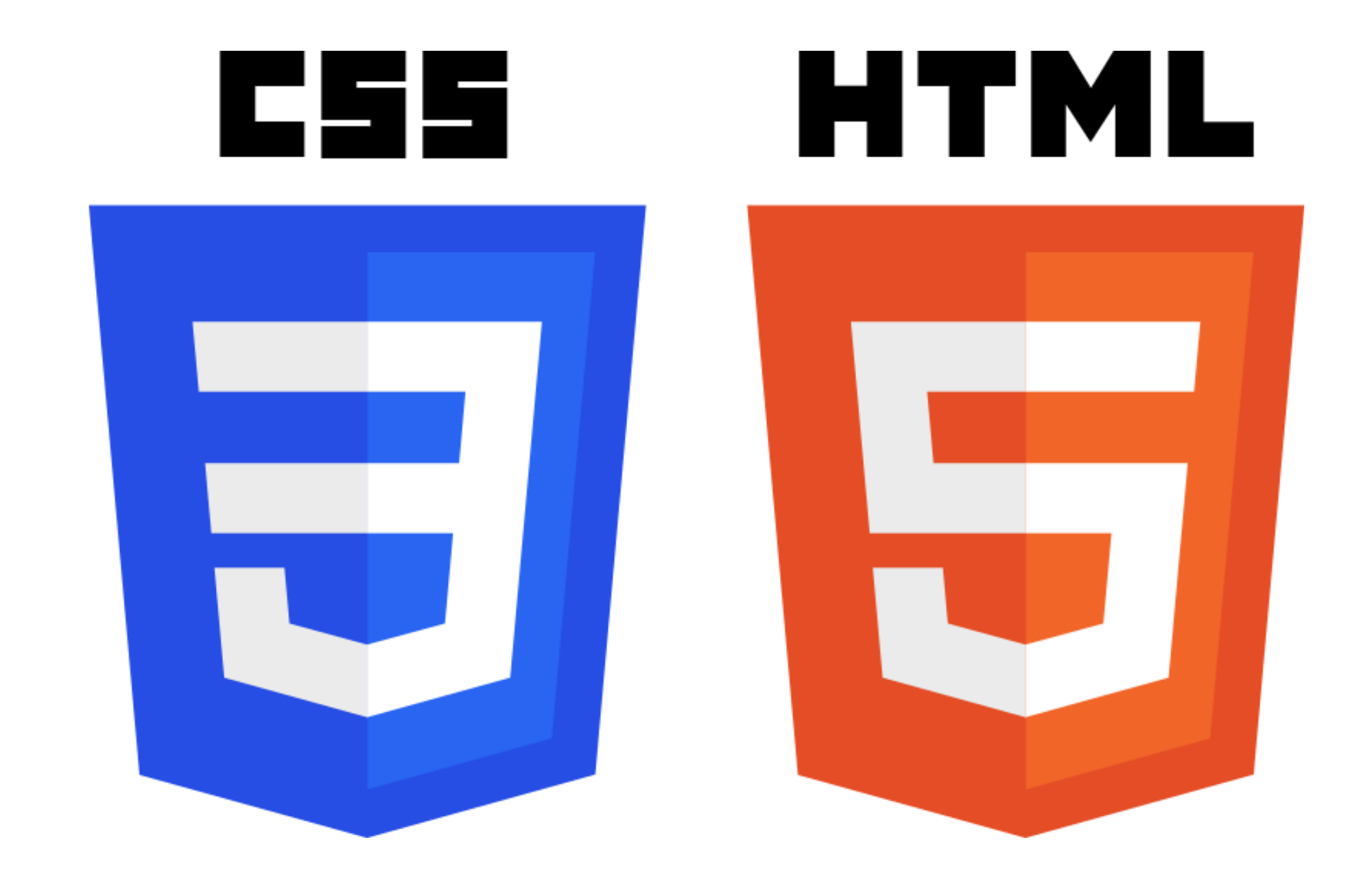 An HTML5 and CSS3 logo