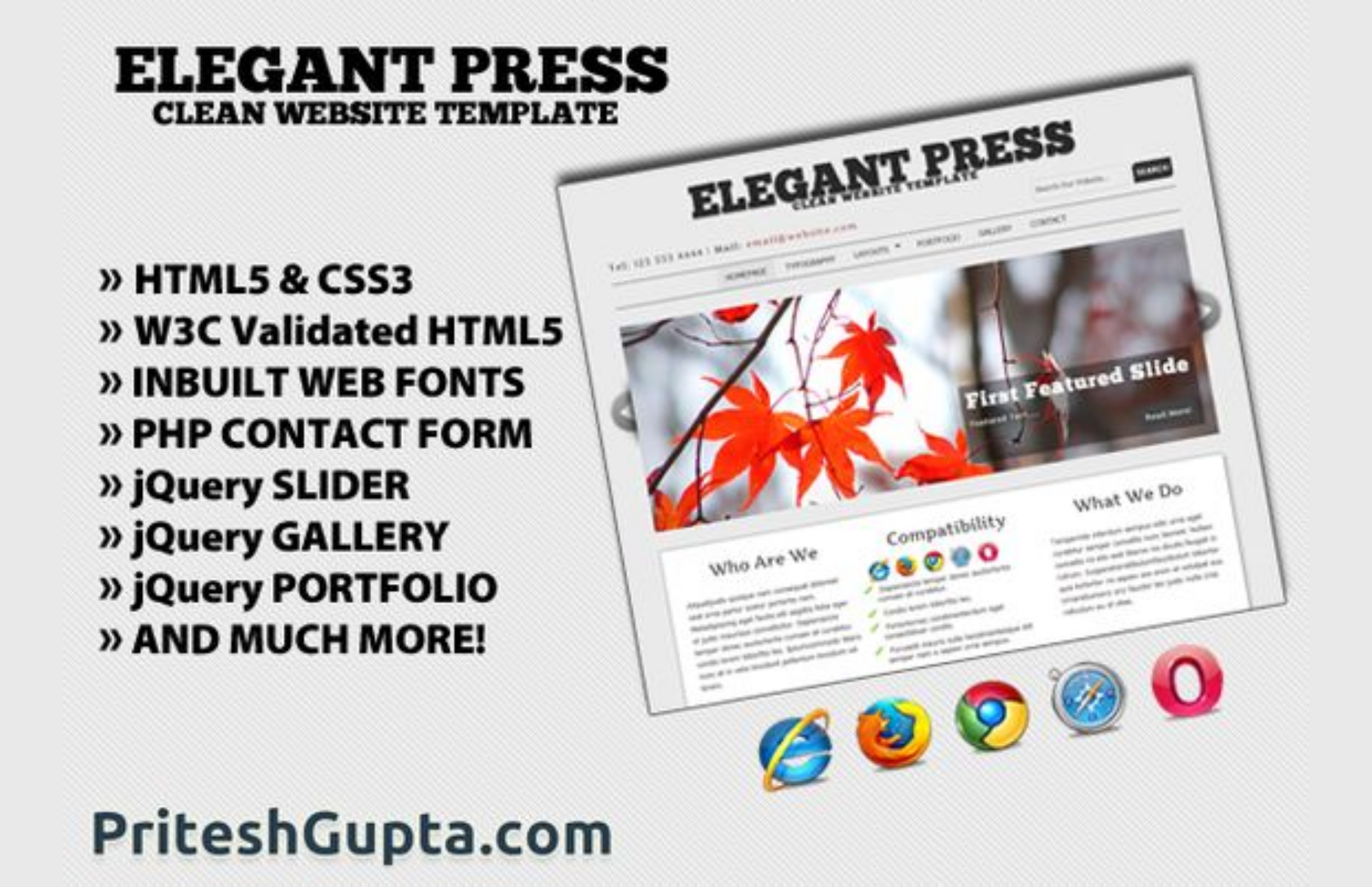 ElegantPress Html5 And Css3 Template -  Is It Worth The Investment?