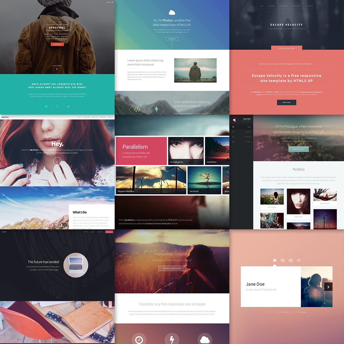 IMCreatives HTML5 And CSS3 Template - Web Design Template List